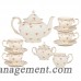 Ophelia Co. Kraus 11 Piece Porcelain Petite Fleur Tea Set OPCO7316